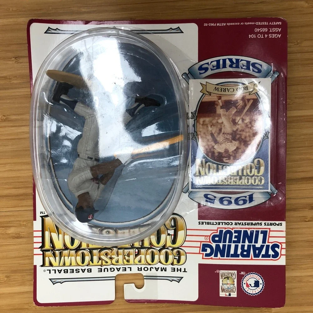 Kenner Starting Lineup Rod Carew Minnesota Twins 1995 Cooperstown Figure White